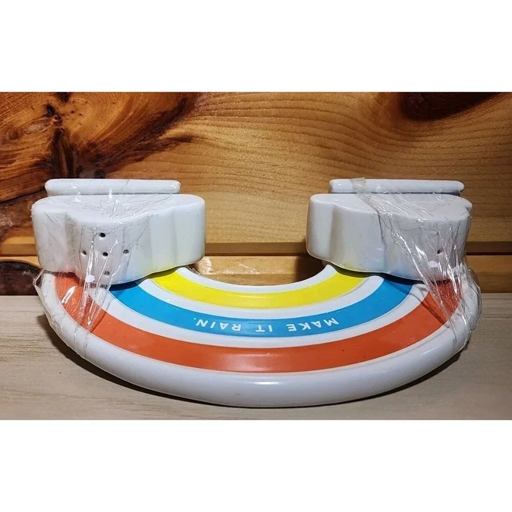 Rainbow Stand Cloud Salt And Pepper Shakers Make It Rain Easy,Tiger